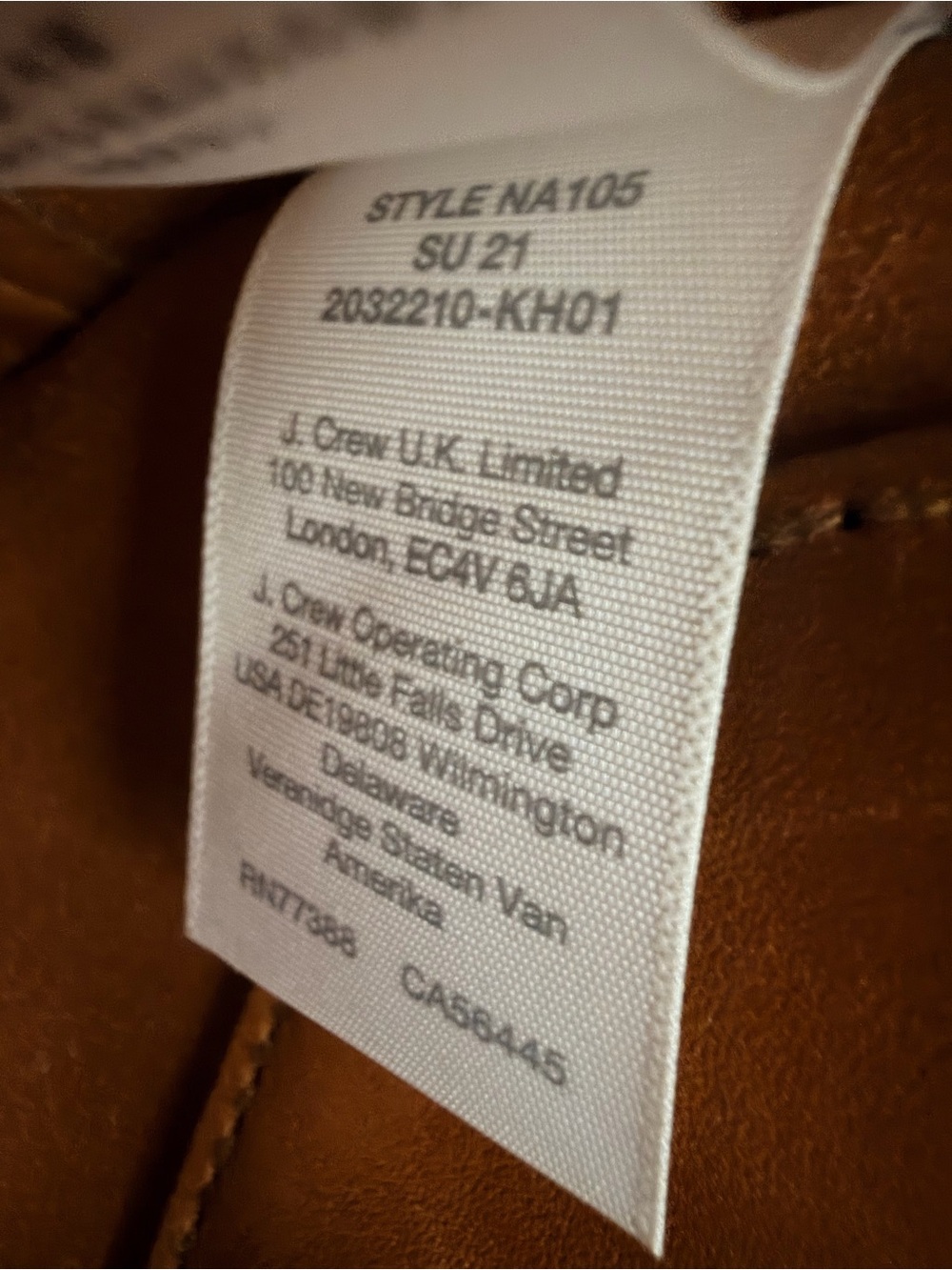 Madewell The Sydney Shoulder Bag in Burnished Caramel Leather - Picture 10 of 10